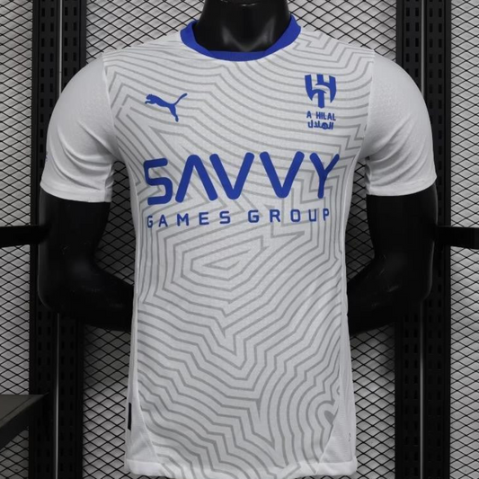 Player Version 24/25 Al-Hilal Away White Jersey