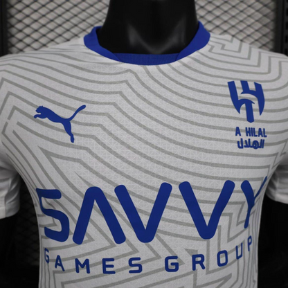 Player Version 24/25 Al-Hilal Away White Jersey