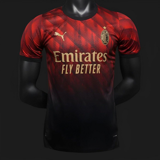 Player Version 24/25 AC Milan Church Pattern Limited Jersey