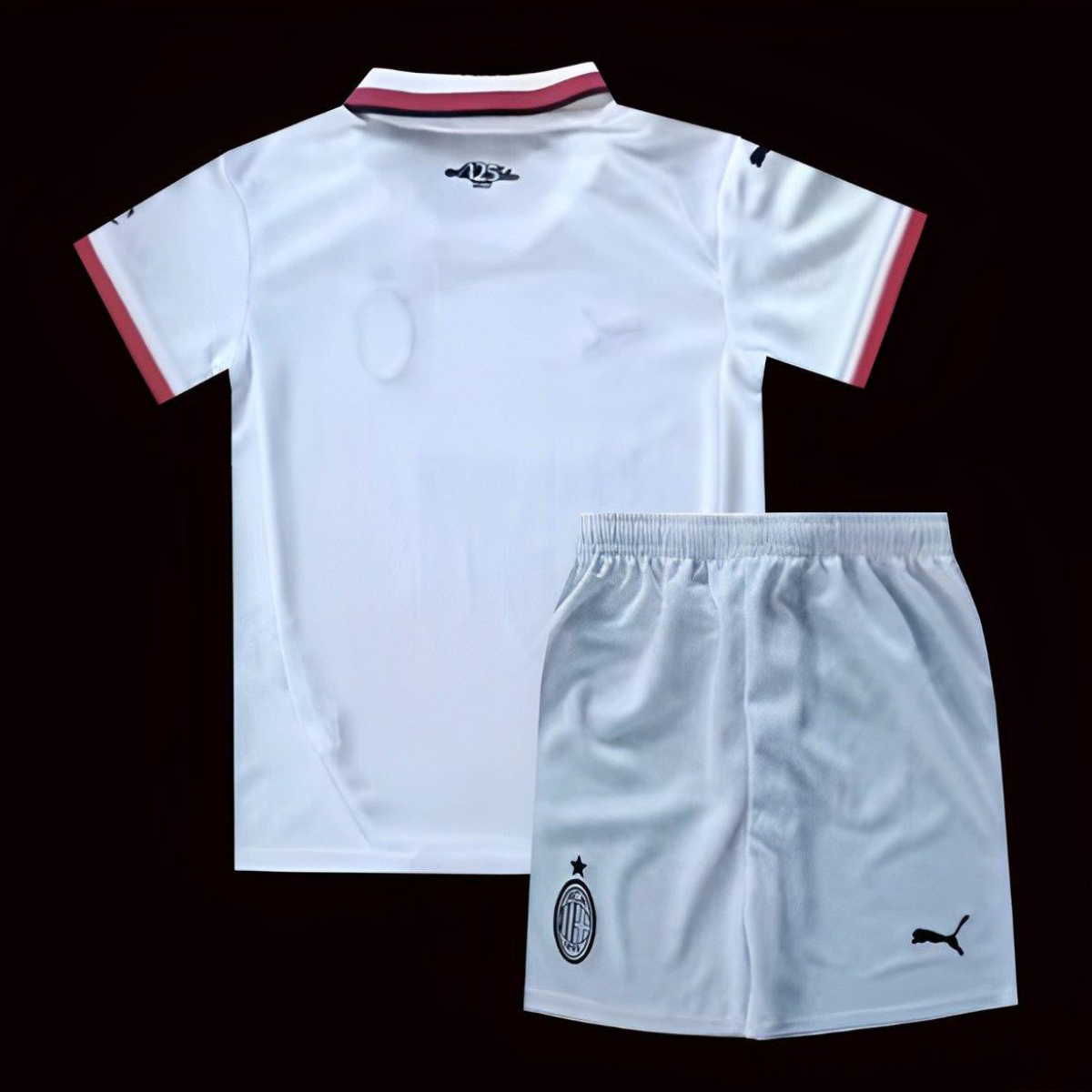 24/25 Kids AC Milan Away  White Jersey