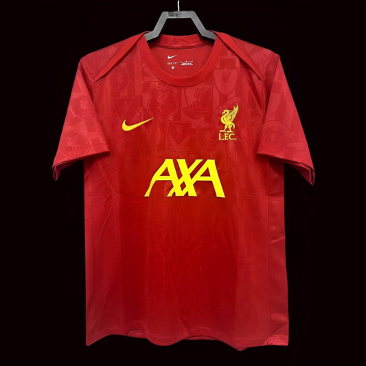 24/25 Liverpool Red Training Pre-match Jersey