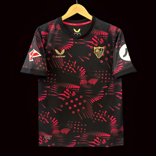 24/25 Sevilla Away Black Jersey