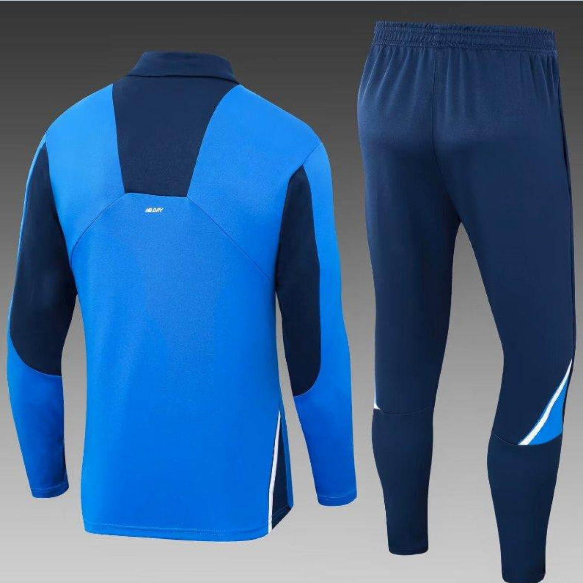 24/25 Porto Blue Half Zipper Jacket+Long Pants