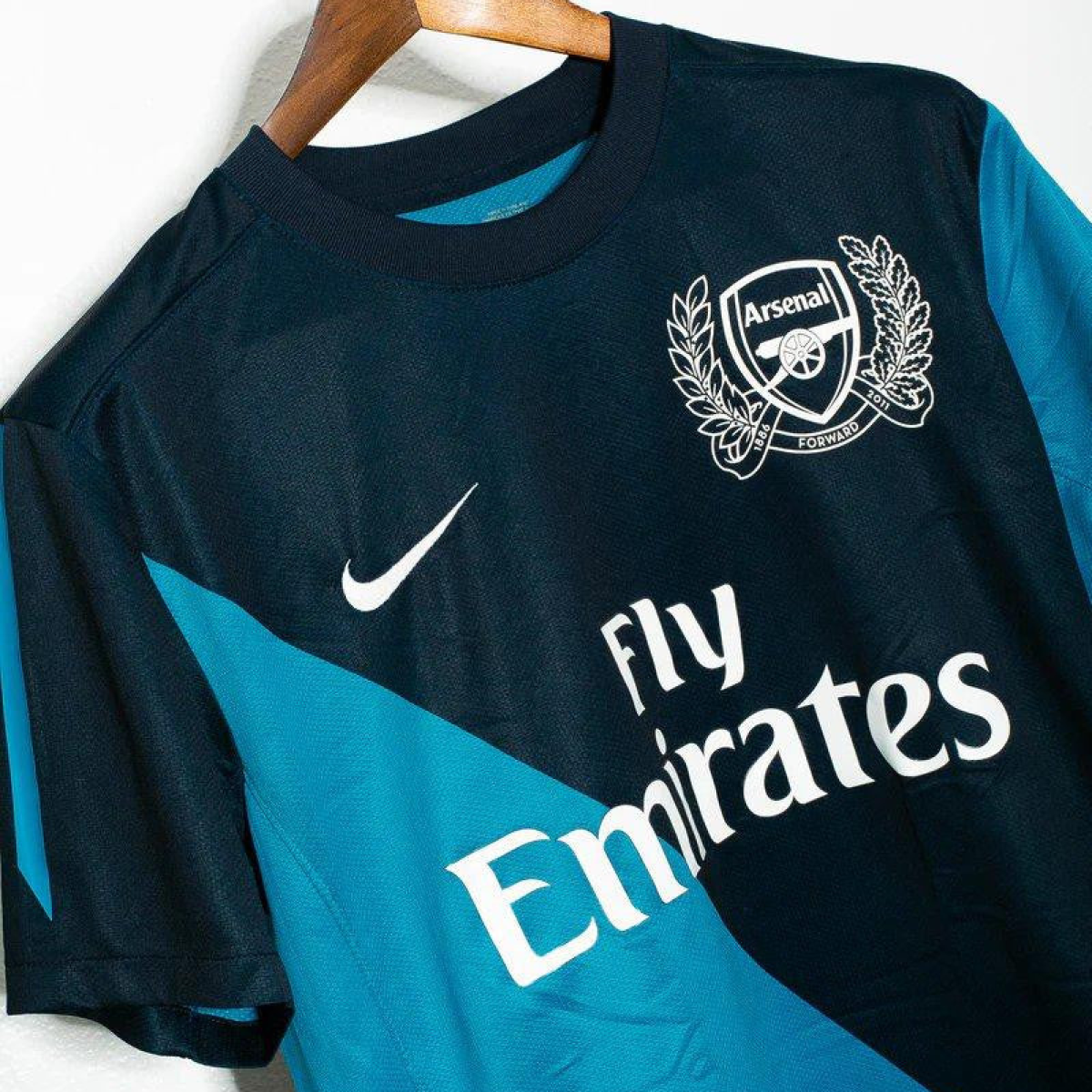 Retro 11/12 Arsenal Away Blue Jersey