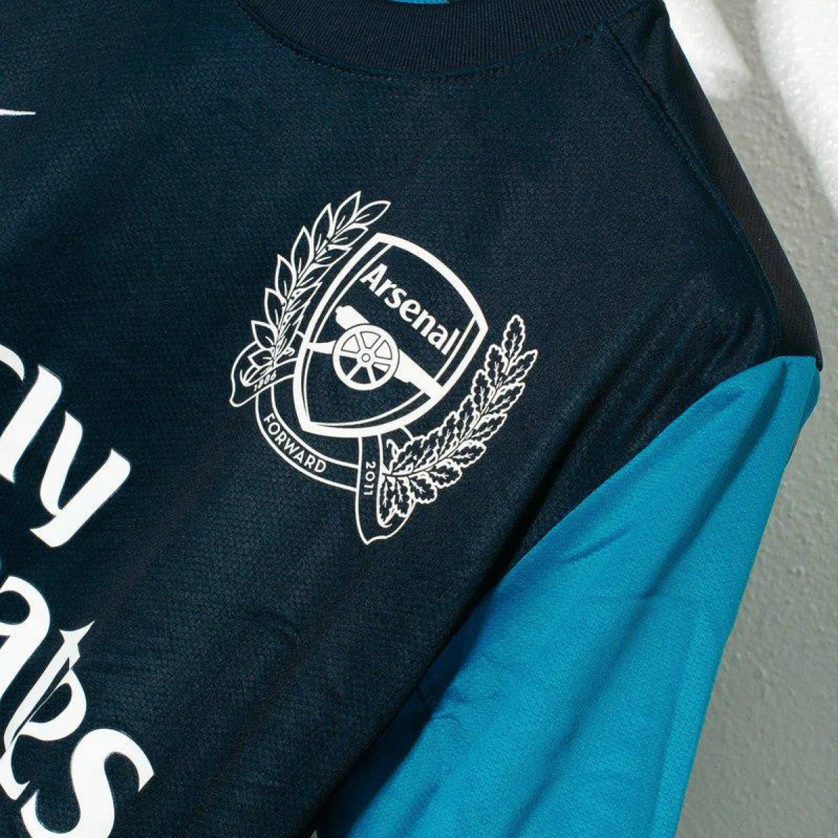 Retro 11/12 Arsenal Away Blue Jersey