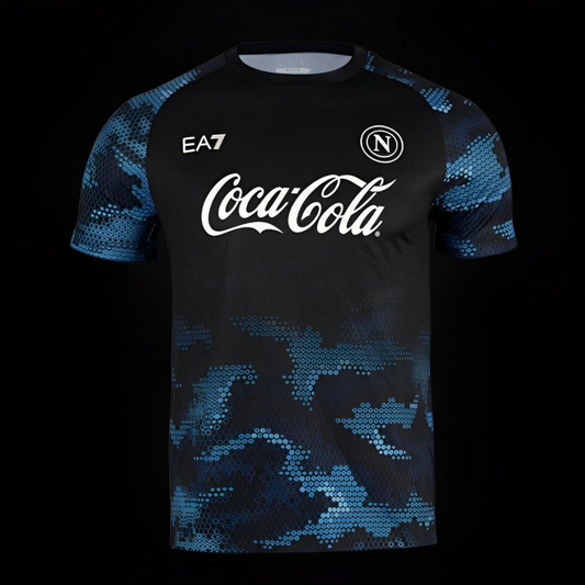 24/25 SSC Napoli/EA7 Navy Blue Crew Neck Training Jersey