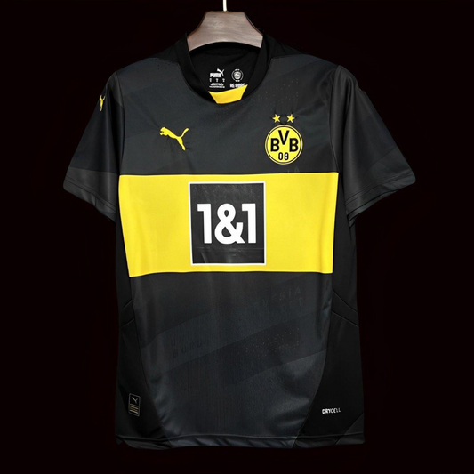24/25 Borussia Dortmund Away Black Jersey