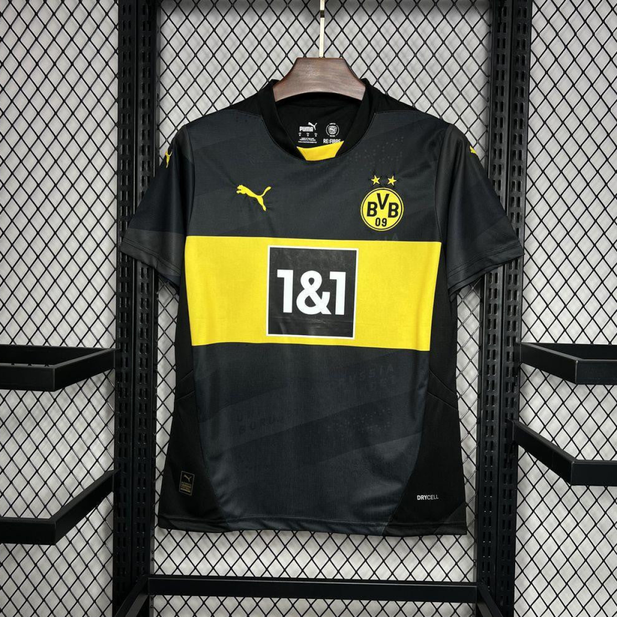 24/25 Borussia Dortmund Away Black Jersey