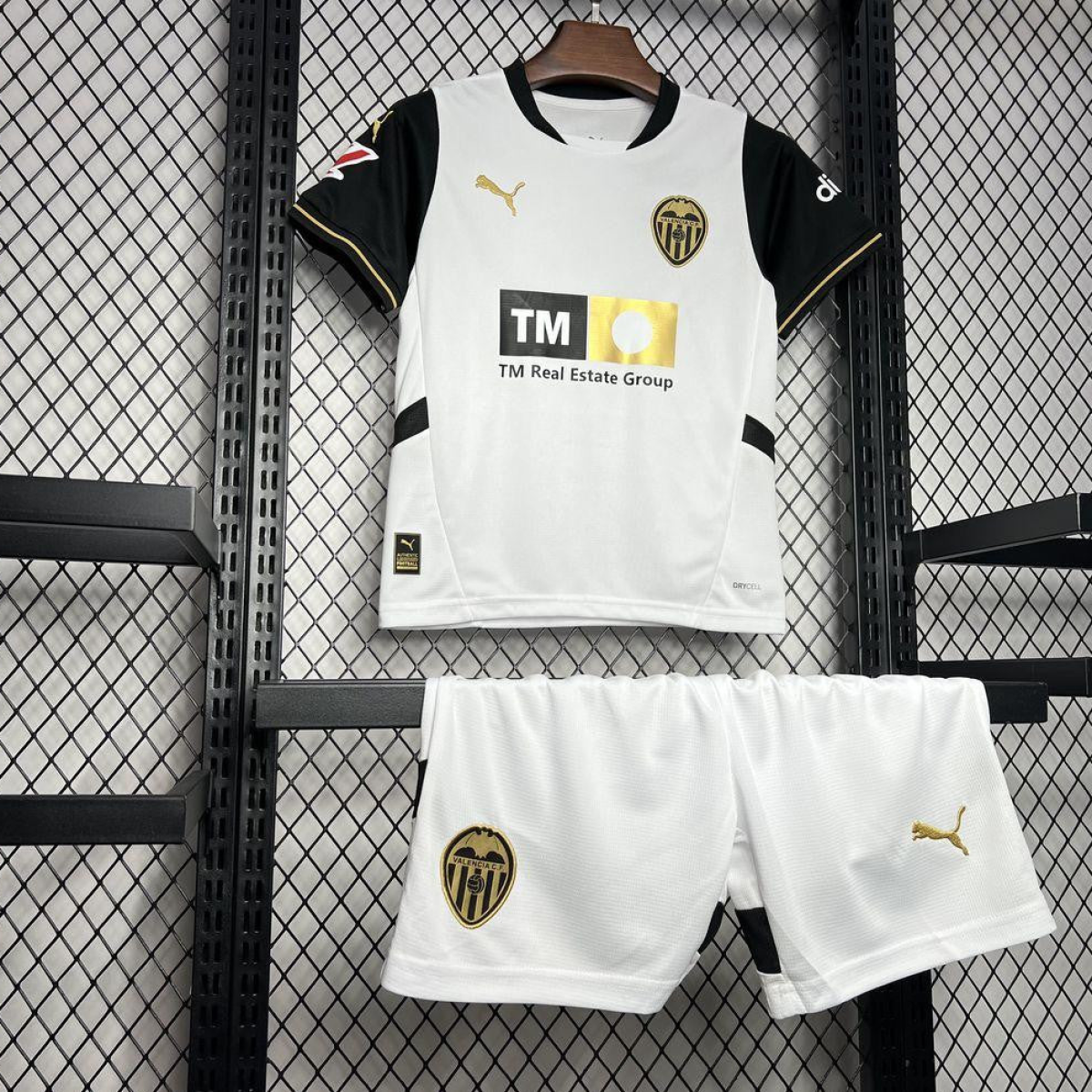 24/25 Kids Valencia CF Home Jersey