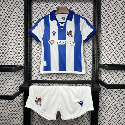 24/25 Real Sociedad Home Kids Kit