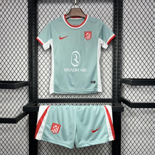 24/25 Kids Atletico Madrid Away Jersey