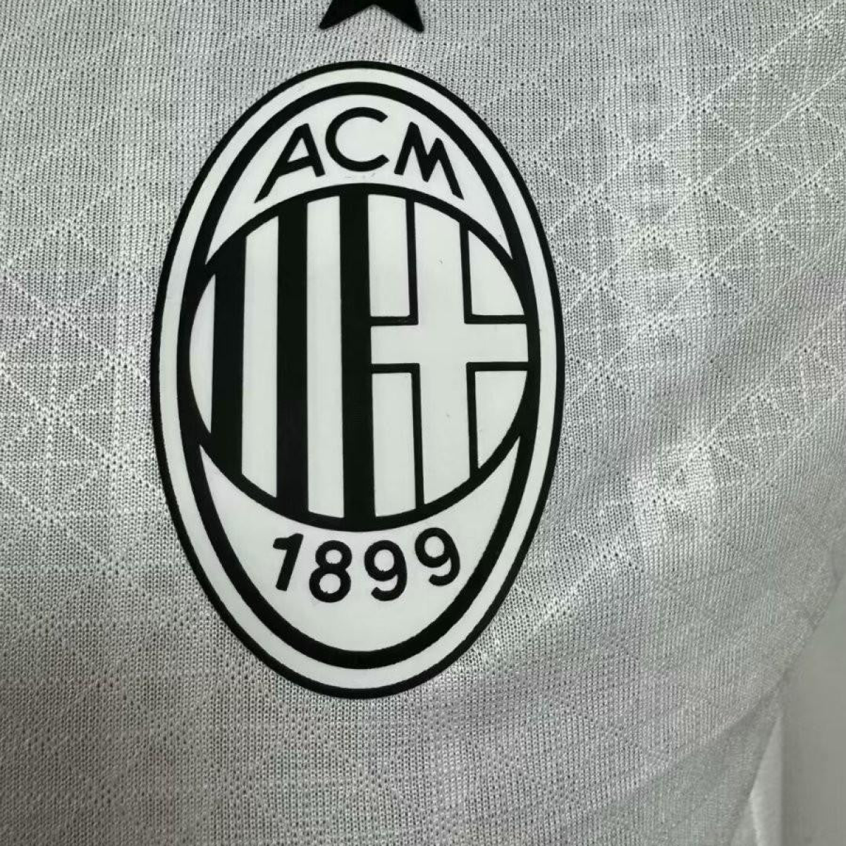 Player Version AC Milan Away White Jersey