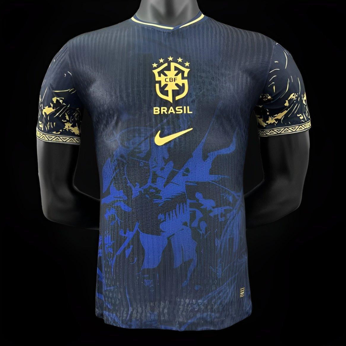 Player Version 2024 Brazil Navy Special Jersey