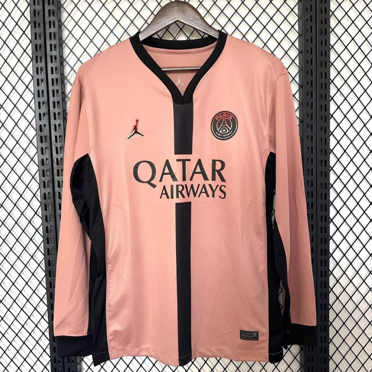 24/25 PSG Third Pink Long Sleeve Jersey