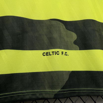Retro 96/97 Celtic Away Yellow/Black Jersey