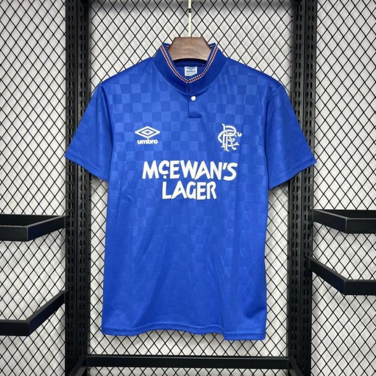 Retro 87/90 Glasgow Rangers Home Jersey