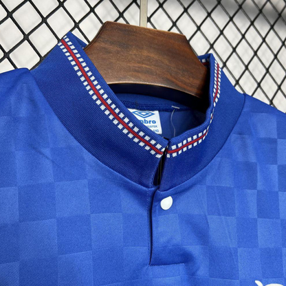 Retro 87/90 Glasgow Rangers Home Jersey