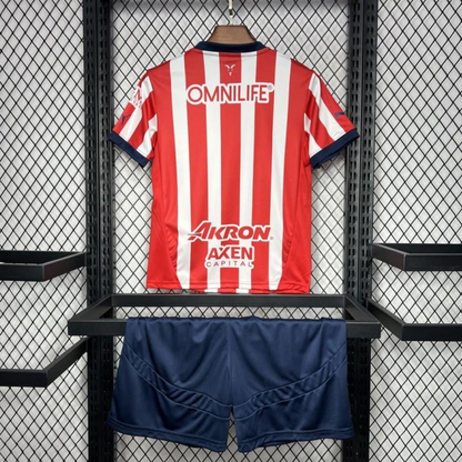 24/25 Kids Chivas Guadalajara Home Jersey
