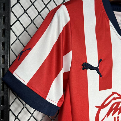 24/25 Kids Chivas Guadalajara Home Jersey