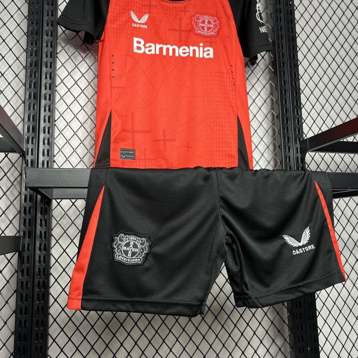 24/25 Kids Bayer 04 Leverkusen Home Jersey