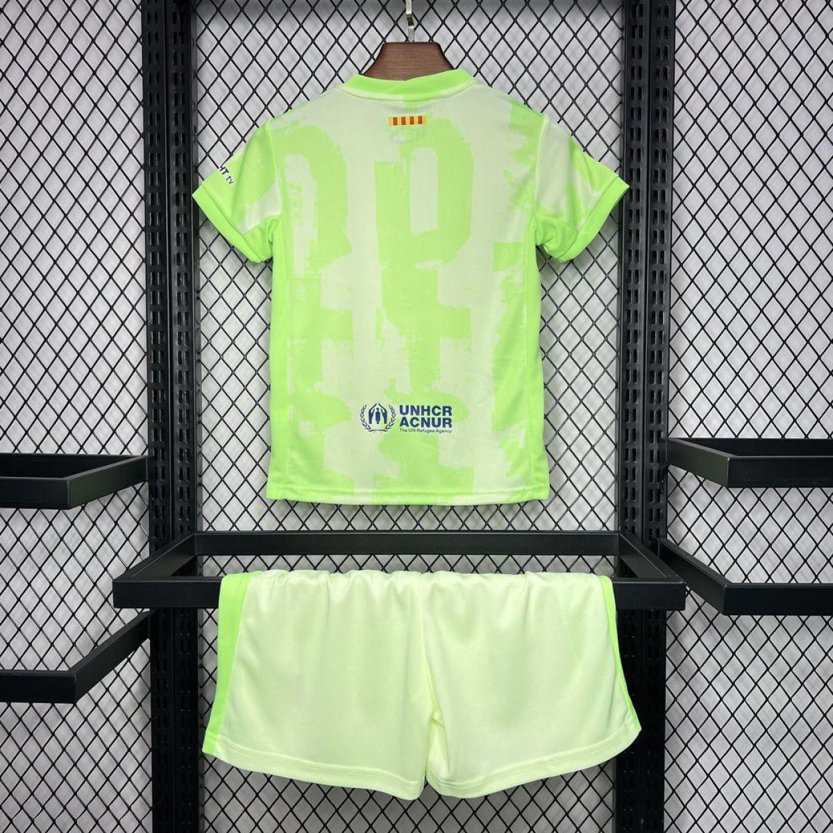 24/25 Kids Barcelona Third Green Jersey