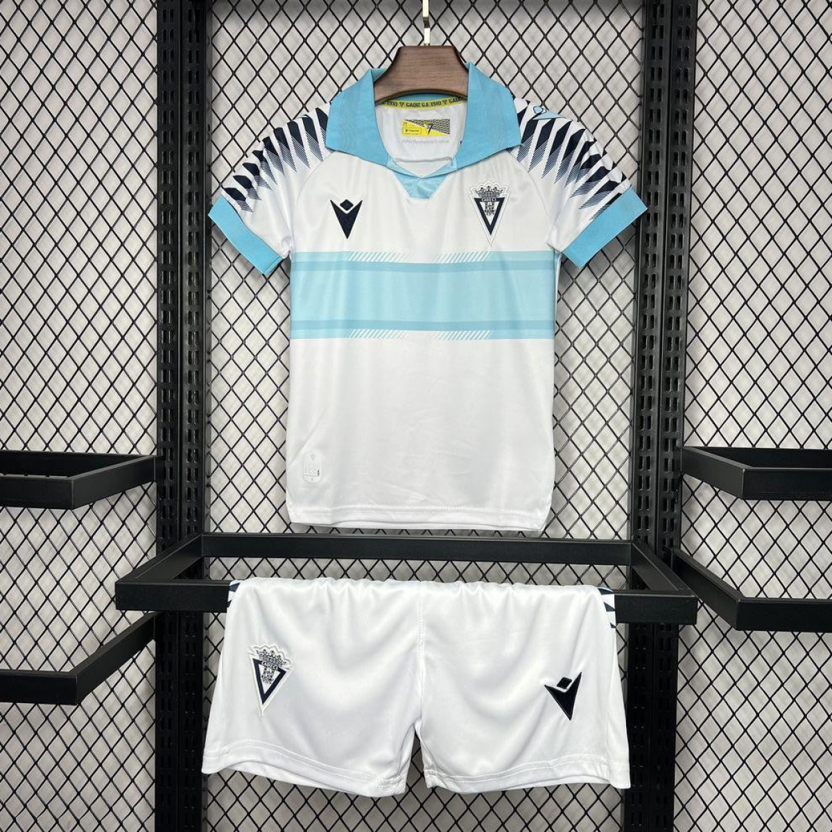 24/25 Kids Cadiz Away White Jersey