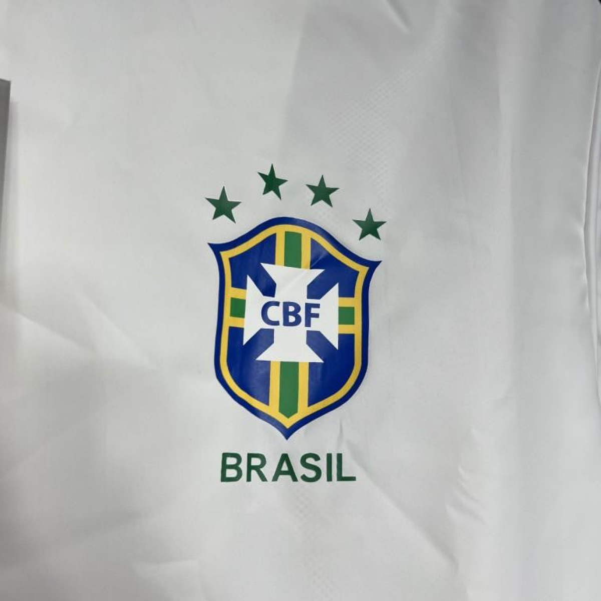 Retro 1994 Brazil White Windbreaker
