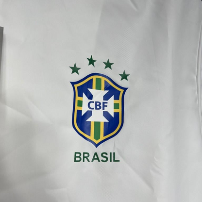 Retro 1994 Brazil White Windbreaker