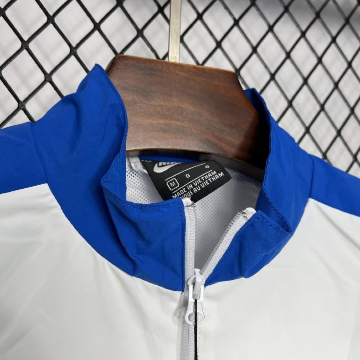 Retro 1994 Brazil White Windbreaker