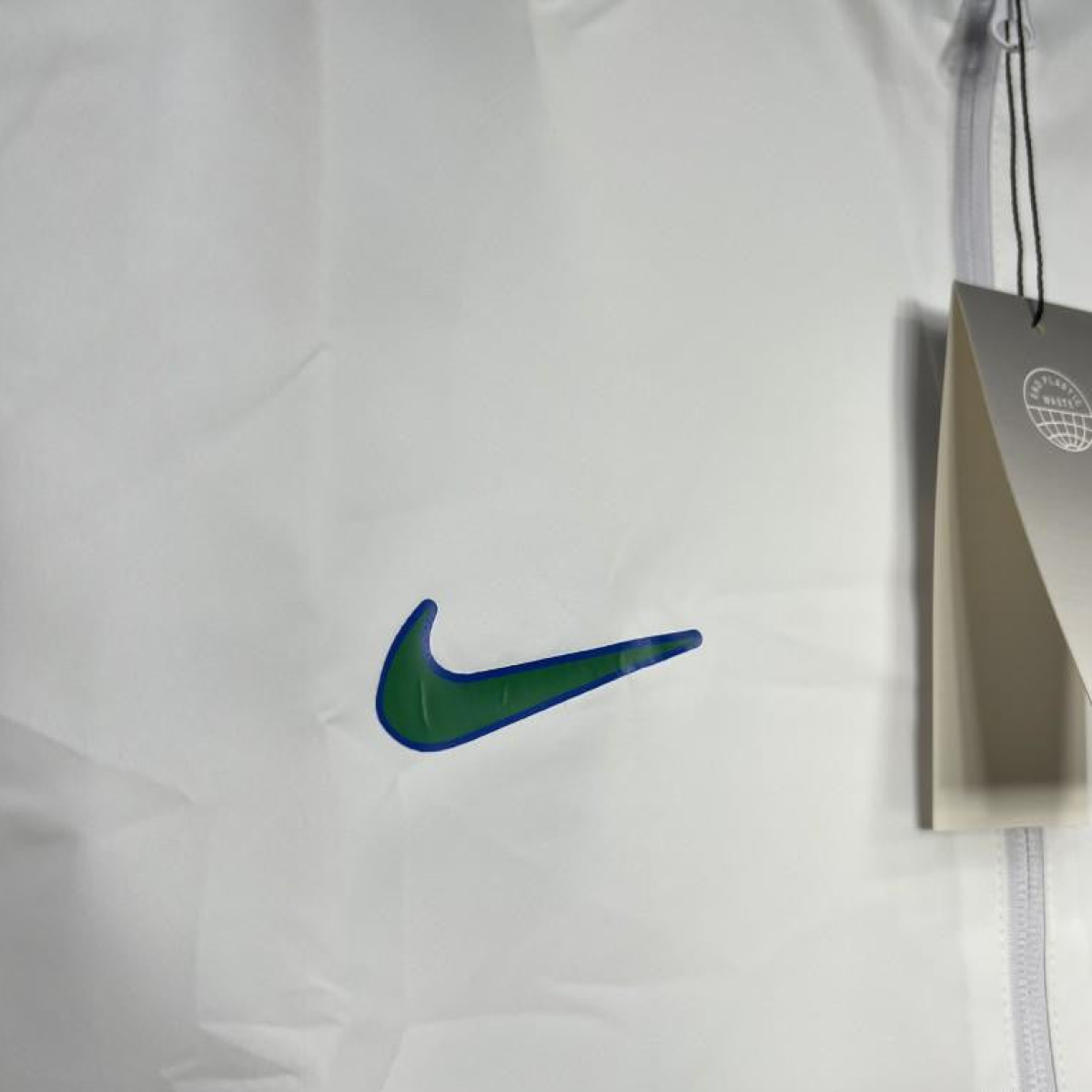 Retro 1994 Brazil White Windbreaker