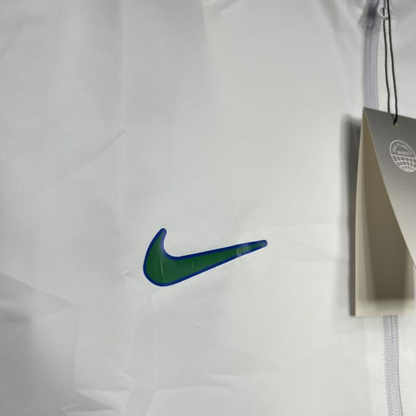 Retro 1994 Brazil White Windbreaker