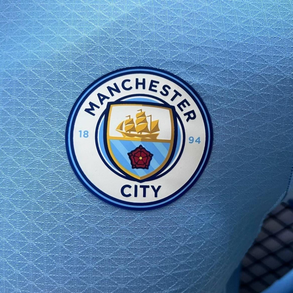 Player Version 24/25 Manchester City Home Long Sleeve Jersey