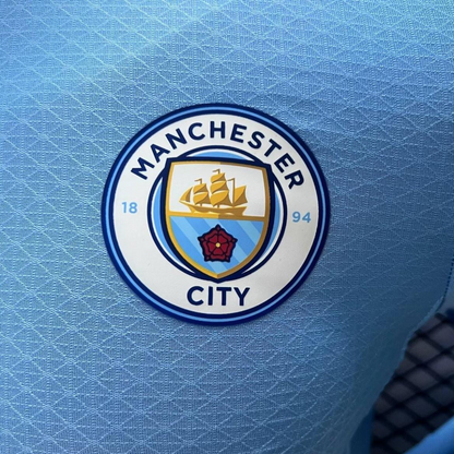 Player Version 24/25 Manchester City Home Long Sleeve Jersey