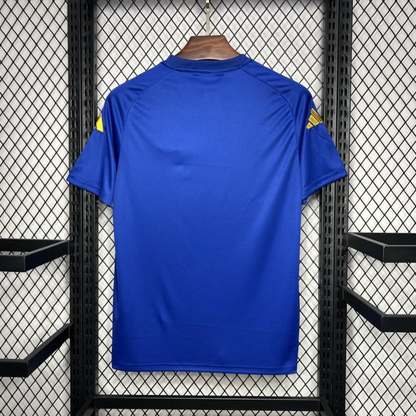 2024 Spain Euro Blue/Red/Yellow Pre-match Training Jersey