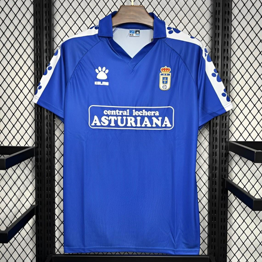 Retro 90/91 Real Oviedo Home Jersey
