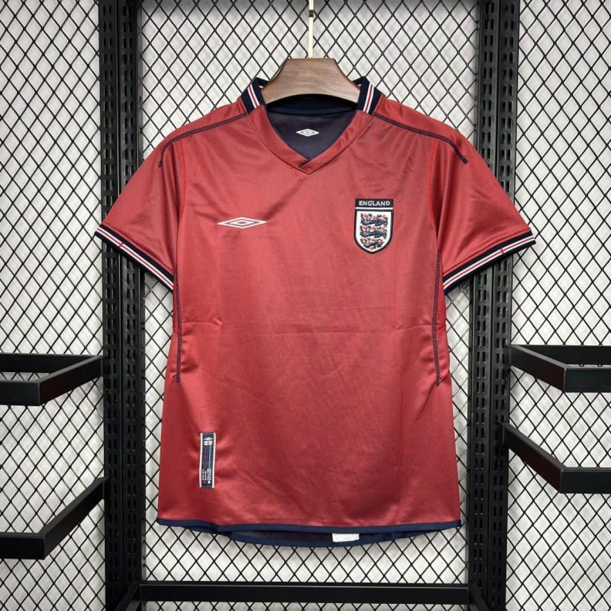 Retro 2002 England Away Jersey