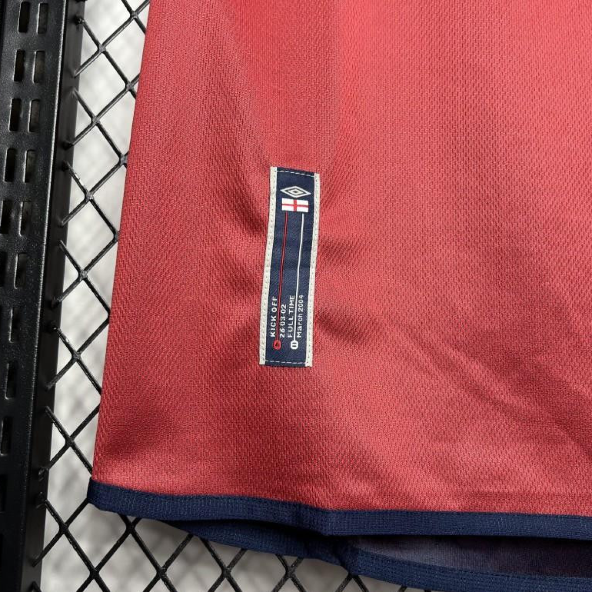 Retro 2002 England Away Jersey