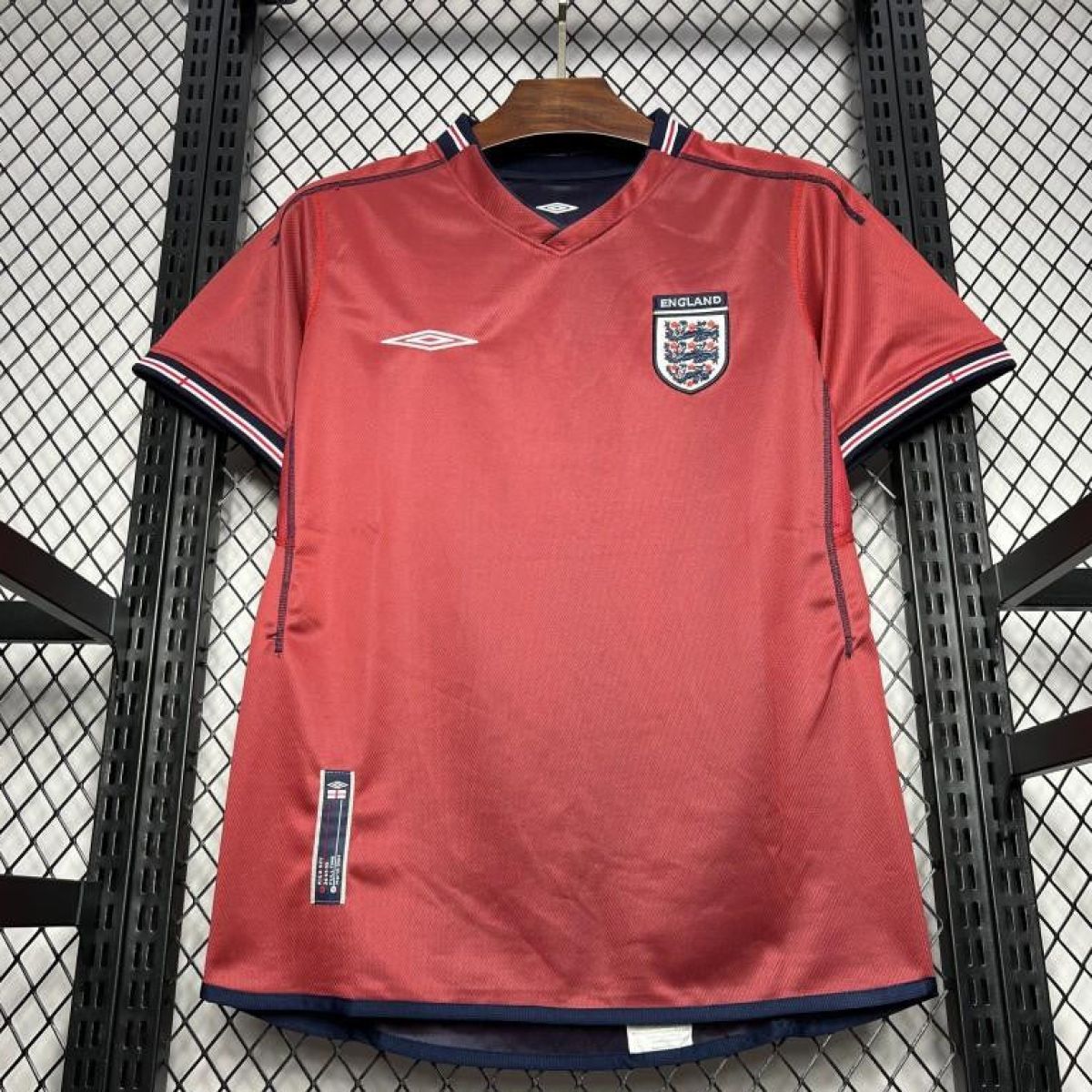 Retro 2002 England Away Jersey