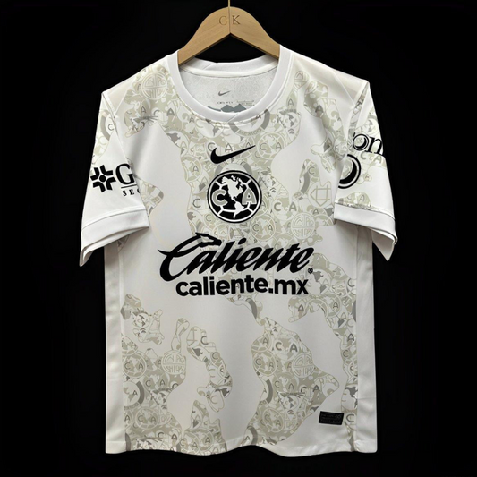 24/25 Club America White Goalkeeper Jersey