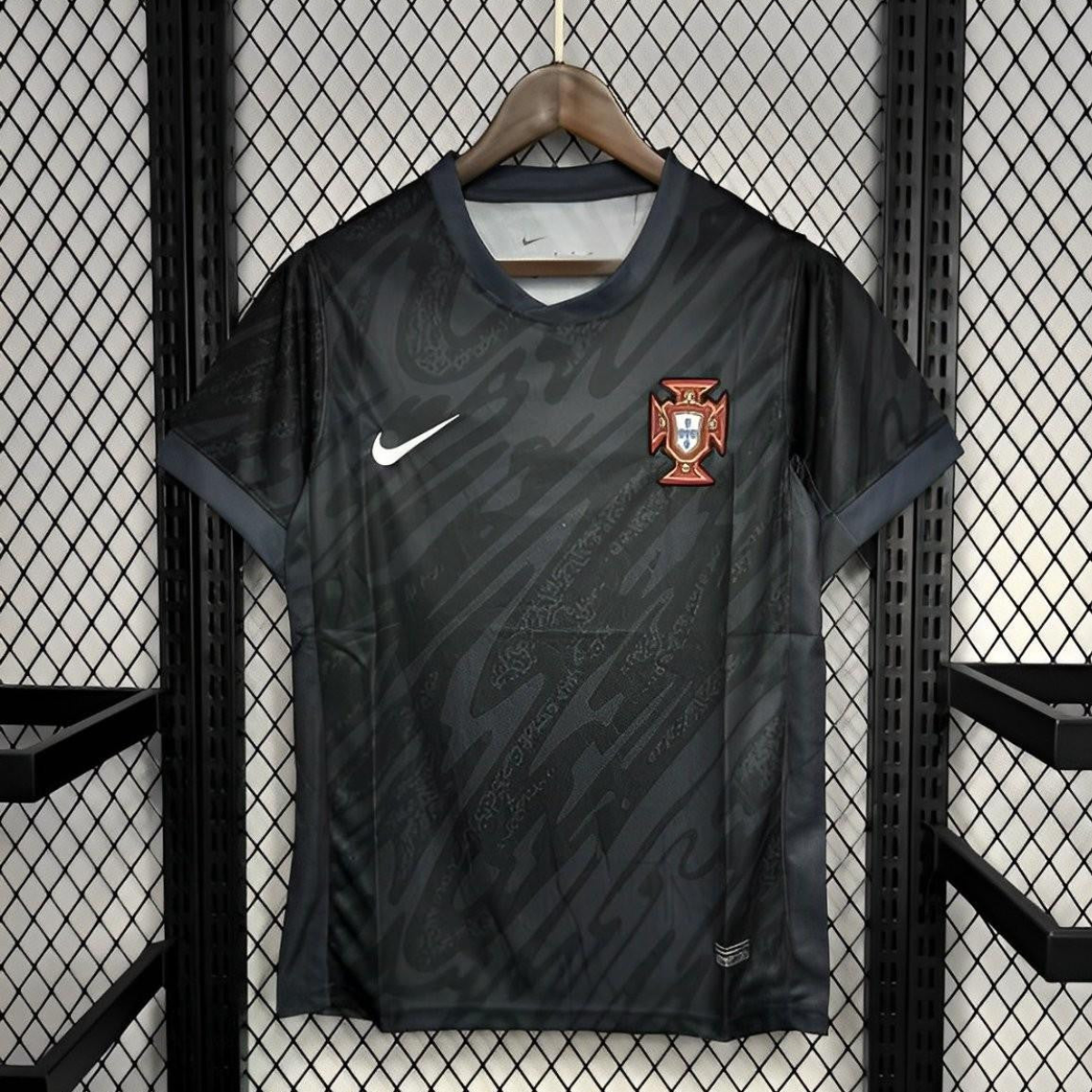 2024 Portugal Euro Black Goalkeeper Jersey