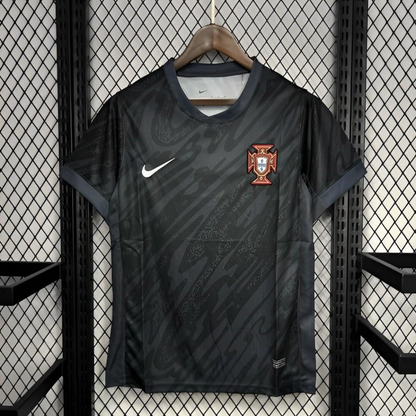 2024 Portugal Euro Black Goalkeeper Jersey