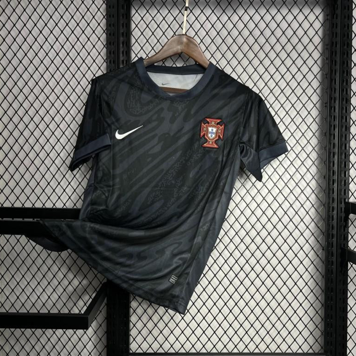 2024 Portugal Euro Black Goalkeeper Jersey
