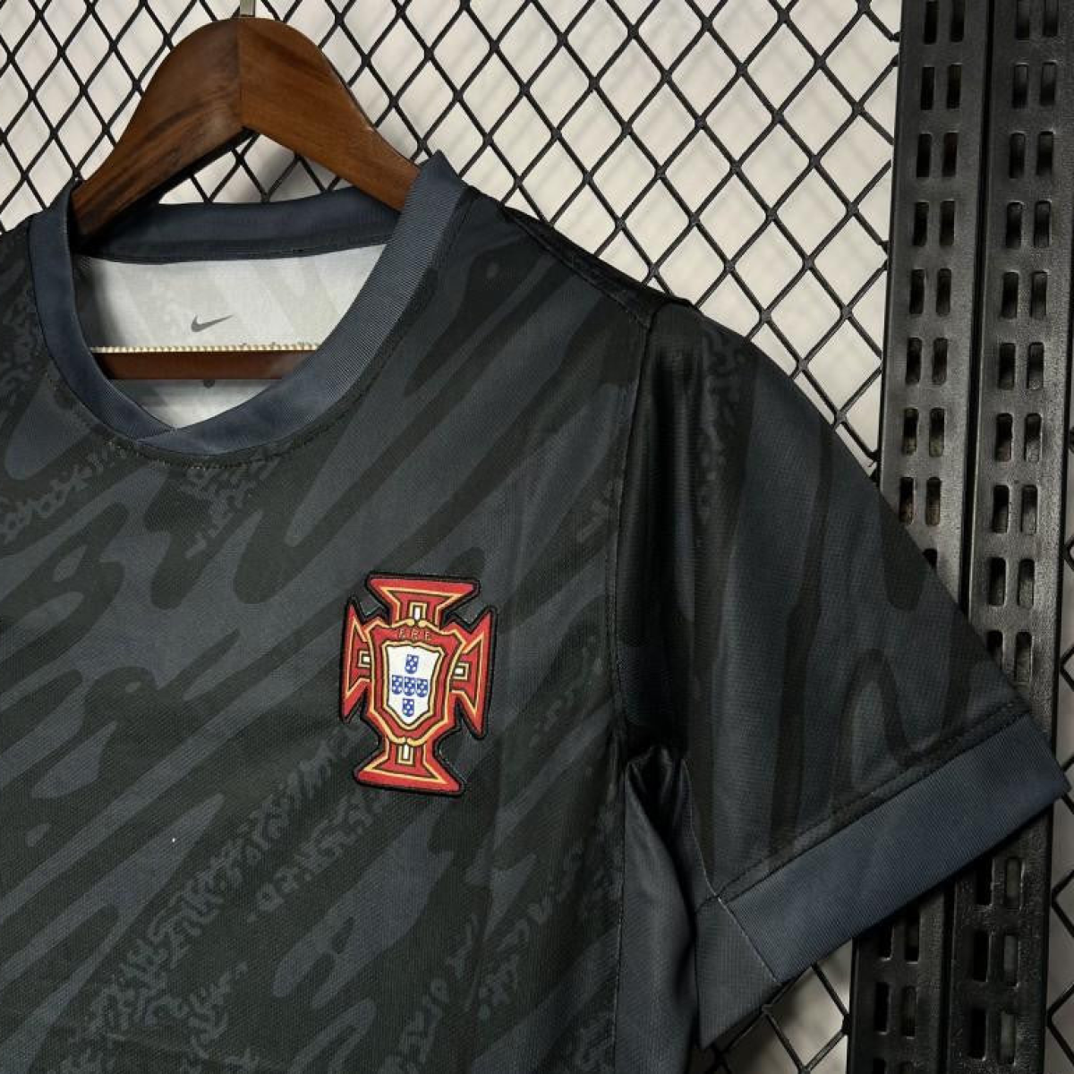 2024 Portugal Euro Black Goalkeeper Jersey