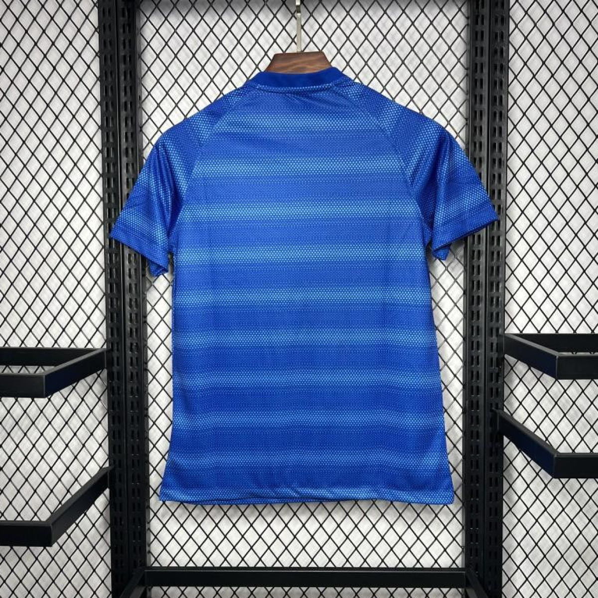 Retro 2014 Brazil Away Blue Jersey