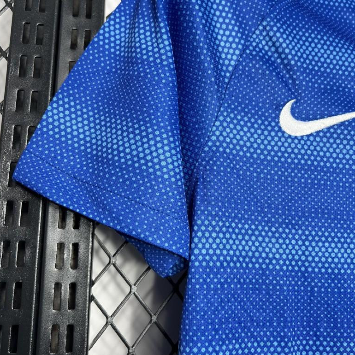 Retro 2014 Brazil Away Blue Jersey