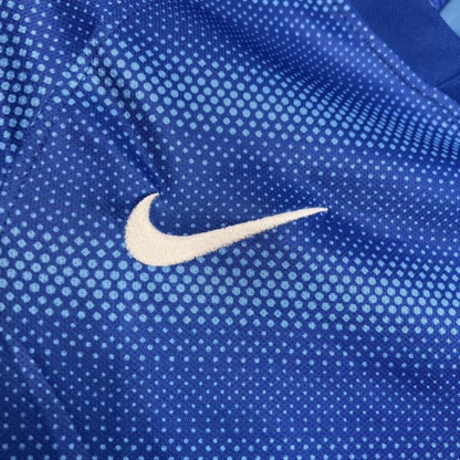 Retro 2014 Brazil Away Blue Jersey