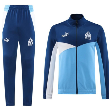 24/25 Olympique Marseille Full Zipper Jacket +Long Pants