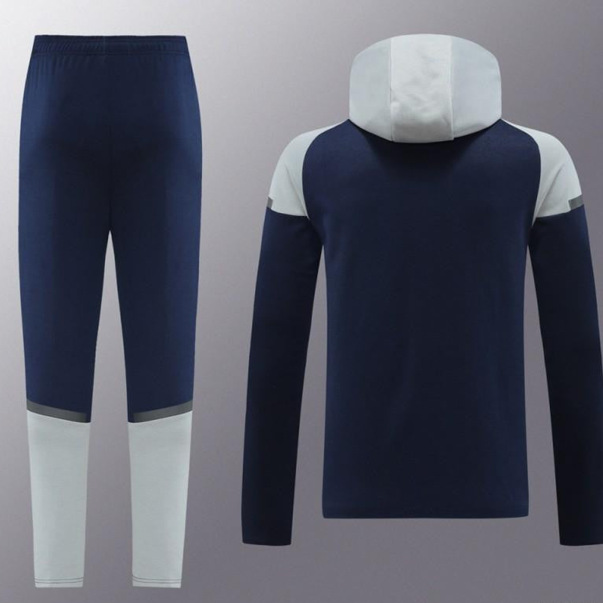 2024 Puma Navy/Grey Full Zipper Jacket +Long Pants