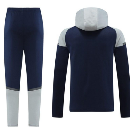 2024 Puma Navy/Grey Full Zipper Jacket +Long Pants