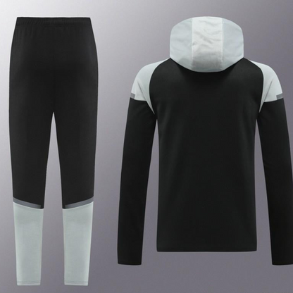 2024 Puma Black/Grey Full Zipper Jacket +Long Pants